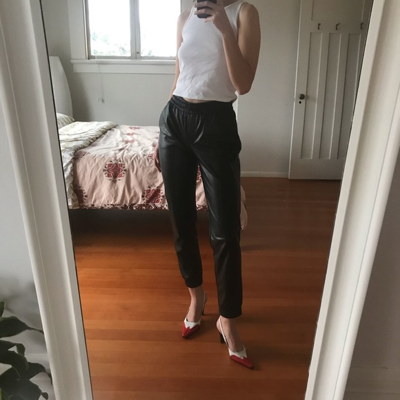 Aritzia Leather Joggers Sale Online, 59 